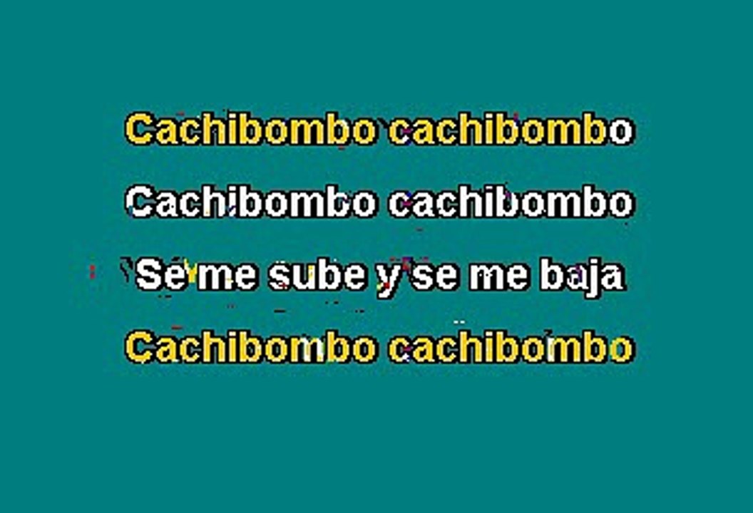 Eduardo Antonio - Baila Cachibombo (Karaoke con voz guia)