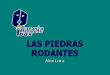 El T.R.I - Las piedras rodantes (Karaoke)