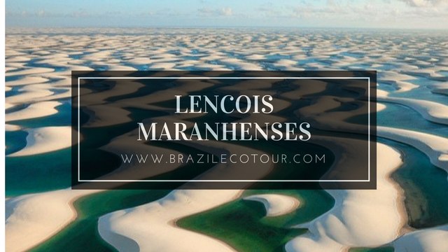VOYAGE AU BRESIL LENCOIS MARANHENSES BARREIRINHAS