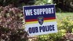 Wisconsin Residents Frustrated `Support Our Police` Signs Are Being Stolen