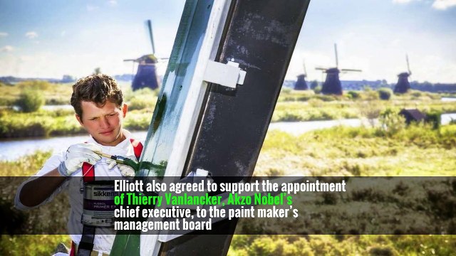 Akzo Nobel Ends Feud With Elliott Management