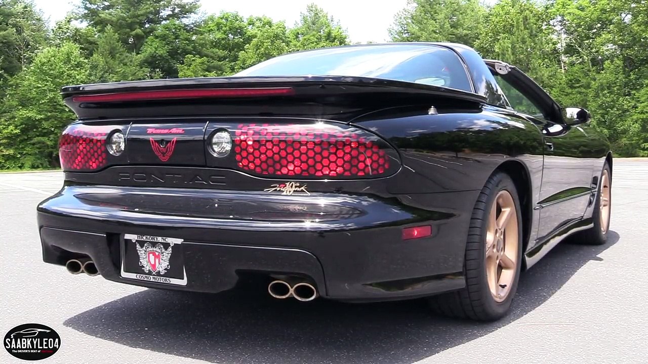 2001 Pontiac Firebird Trans Am Firehawk 10th Anniversary - Start Up, Road Test & In Depth Review-gYVWrJJGF0Q