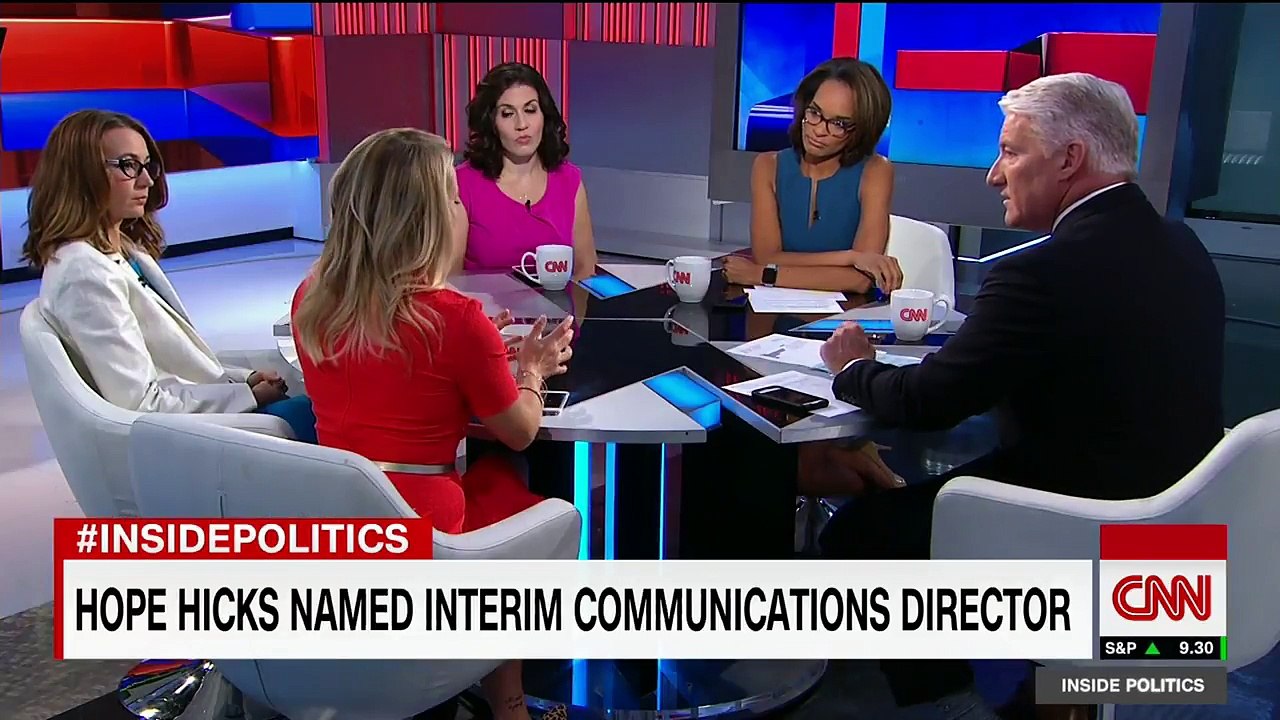 Trump names Hope Hicks interim White House communications director