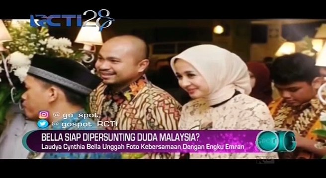 Unggah Foto dengan Engku Emran, Laudya Cynthia Bella Siap Dipersunting Duda Malaysia