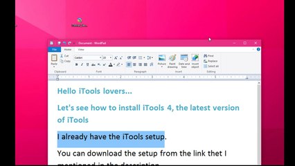 How to install iTools 4 on windows 2017