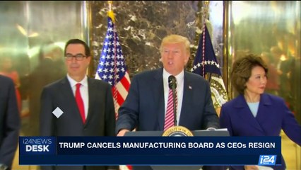 i24NEWS DESK | Trump under fire for latest Virginia remarks | Thursday, August 17th 2017