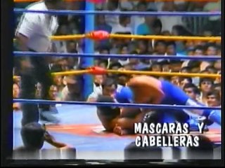 BLUE DEMON VS RAYO DE JAL. MÁSCARA VS MÁSCARA