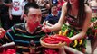 china's chilli eating contest