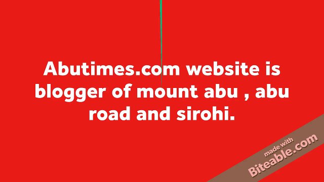 AbuTimes : List of Sightseeing Places | Restaurant in Mount Abu