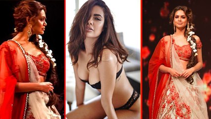 HOT Esha Gupta Turn BRIDE On Ramp For VLCC