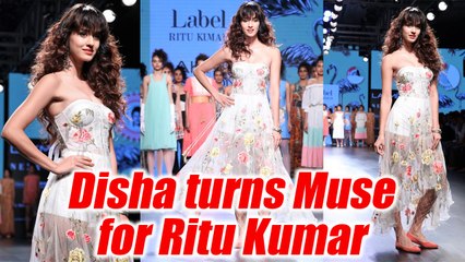 Disha Patani spreads Freshness at Lakme Fashion Week; Watch Video | FilmiBeat