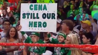 John Cena returns -- John Cena vs Brock lesnar full HD match