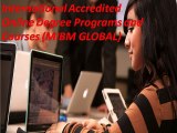International Accredited Online Degree Programs and Courses NOIDA & DELHI