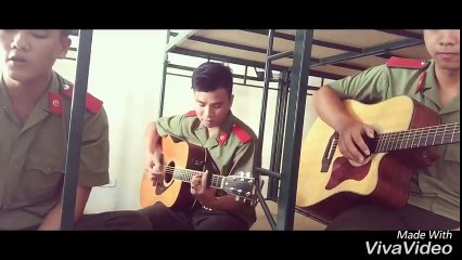 Nhóm bạn công an cover “Cause I love you” khiến ca sĩ Noo Phước Thịnh thích thú chia sẻ