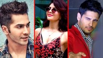 Jacqueline Fernandez Talks About Working With Sidharth Malhotra And Varun Dhawan