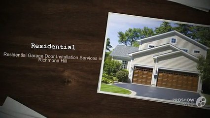 Garage Door Repair Richmond Hill