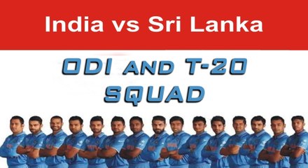 ஒரு நாள், டி-20-க்கான  இந்திய அணி-வீடியோ