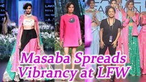 Lakme Fashion Week: Masaba spreads splash of vibrant colours at Lakme Fashion Week | FilmIBeat