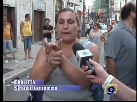 BARLETTA | Sfrattati in protesta