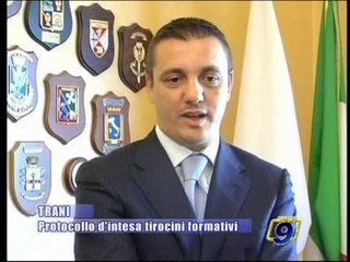 TRANI | Protocollo d'intesa tirocini formativi