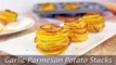 Garlic Parmesan Potato Stacks - Roasted Potato Stacks Recipe-Pqv5vGo8lv4