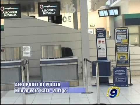 AEROPORTI DI PUGLIA | Nuovo volo Bari - Zurigo