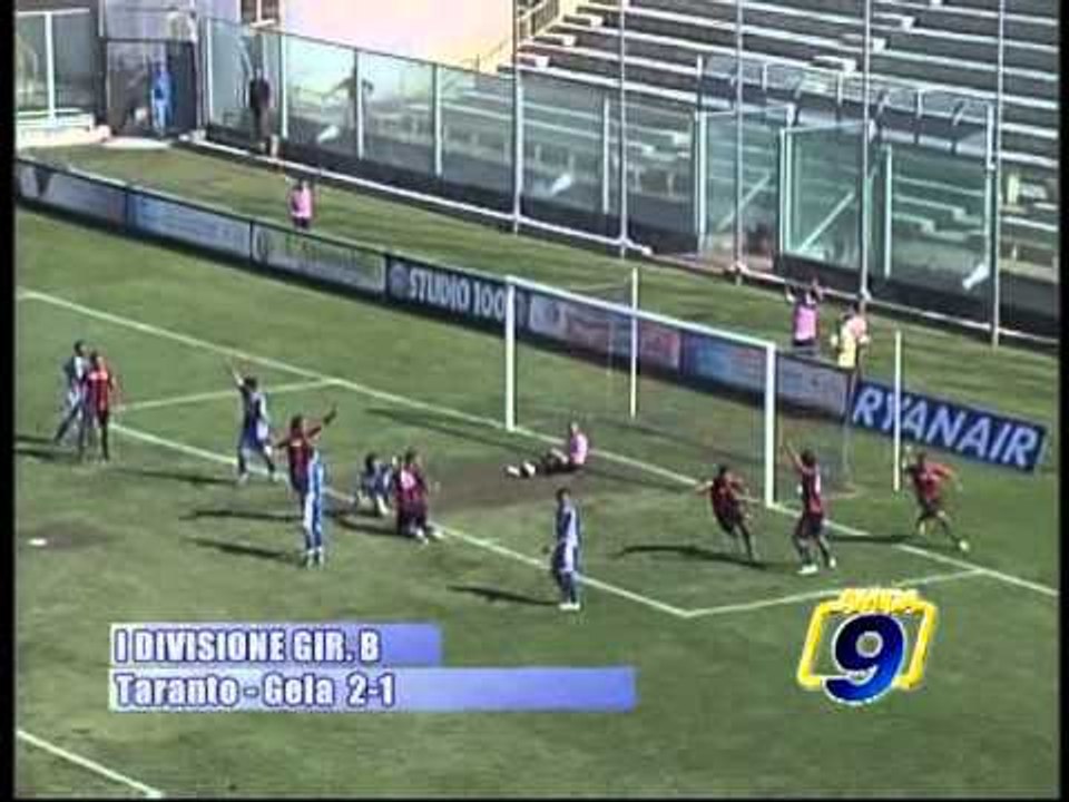 I DIVISIONE GIR.B | Taranto - Gela 2-1