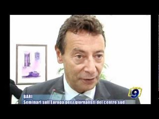 BARI | Seminari sull'Europa per i giornalisti del centro sud