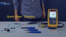 Fiber Optic Cleaning Kit Quick Clean™ Cleaners By Fluke Networks