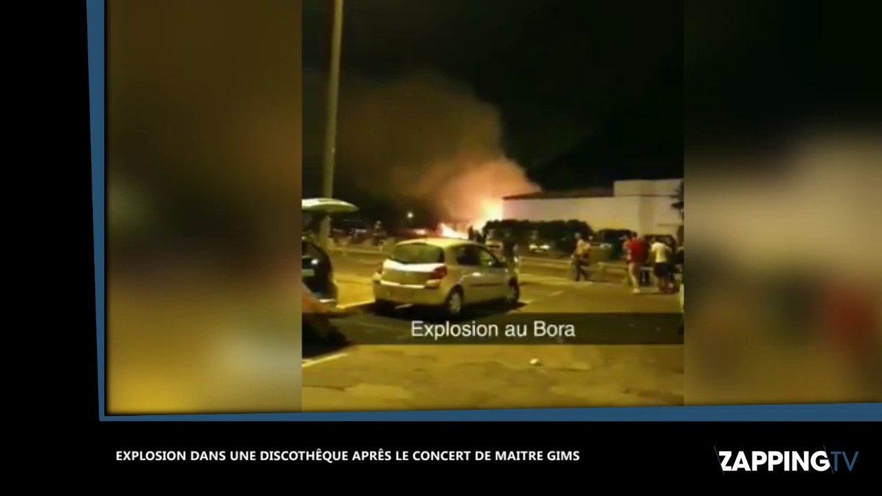 Maitre Gims : grosse explosion lors de son concert dans une discothèque au Cap d'Agde (vidéo)