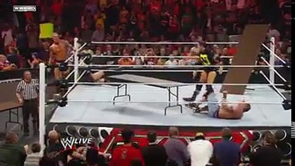 Johncena vs Randy Orton Table Match