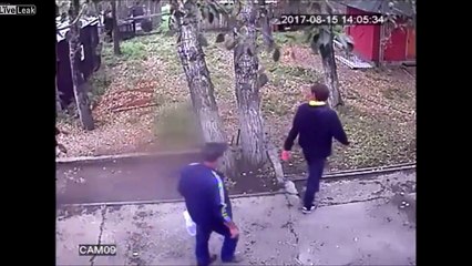 Il veut nourrir un ours et se fait bouffer la main !
