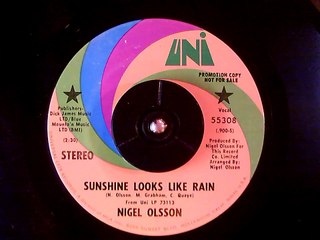 Nigel Olsson Sunshine Looks Like Rain 1971