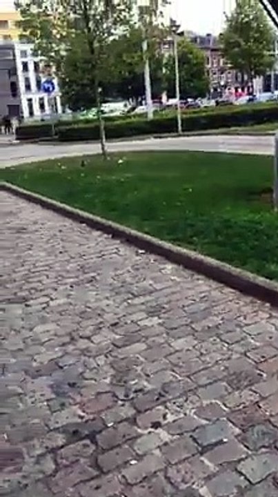 Colis suspect devant la gare de Charleroi