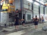Concrete pre-stressed pole making machine_ concrete spun pole machinery_concrete pole machine - dailymotion