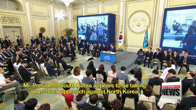 North Korea's completion of ICBM tipped with nuclear warhead is South Korean President's Red Line