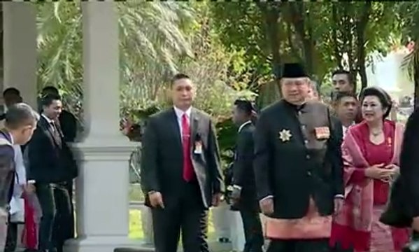 Habibie, Megawati dan SBY Rayakan HUT RI di Istana Merdeka