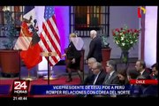 Vicepresidente de EEUU solicita a Perú romper relaciones con Corea del Norte