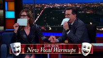 Allison Janney Tries The Late Shows New Vocal Warm Ups