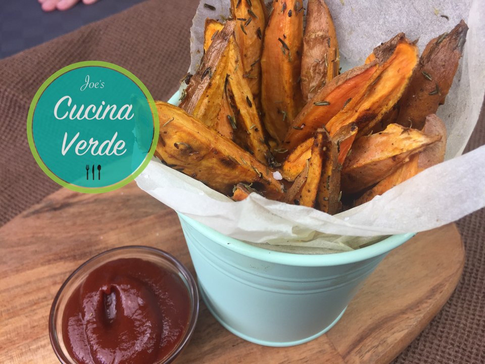 Knusprige Süßkartoffel Pommes zubereiten | Krosse Pommes mit dieser einfachen Zutat - Rezept