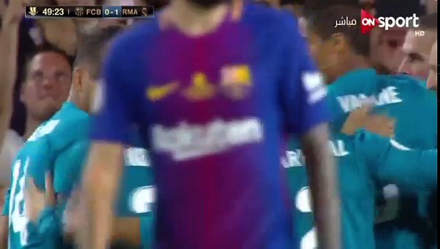 ملخص ريال مدريد وبرشلونه 5-1 بتعليق فهد العتيبي ( ذهاب وإياب كاس السوبر الاسباني 2018 )