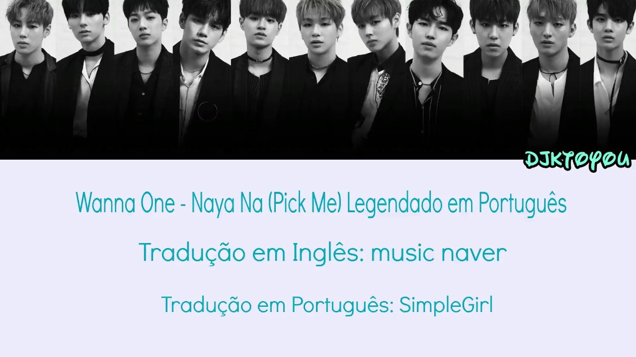 Wanna One - Pick Me Legendado PT