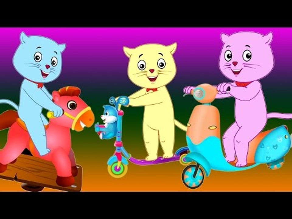 Three Little Kittens Went To The Park - Nursery Rhymes by Cutians™ - ChuChu TV Kids Songs