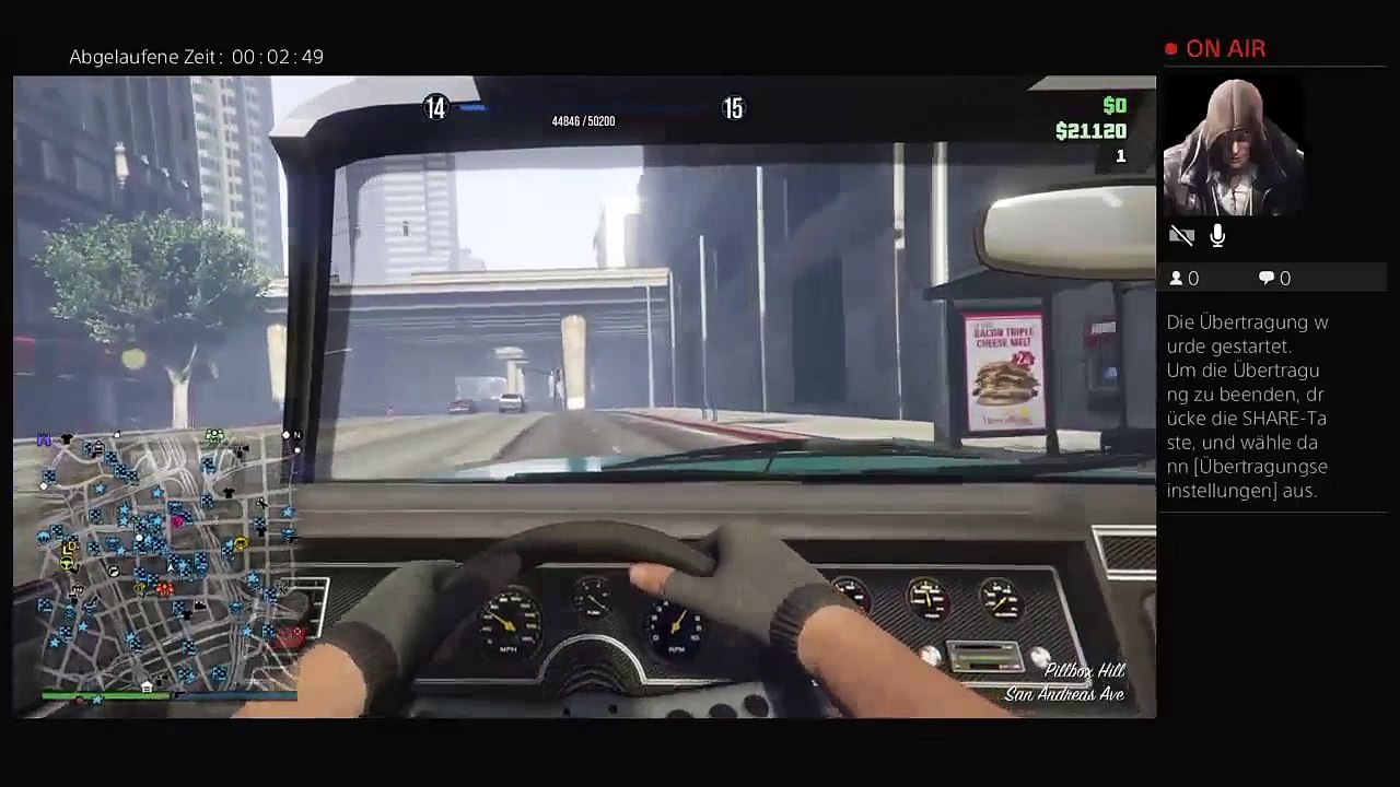 PS4-Live-Übertragung von Mcemo2002