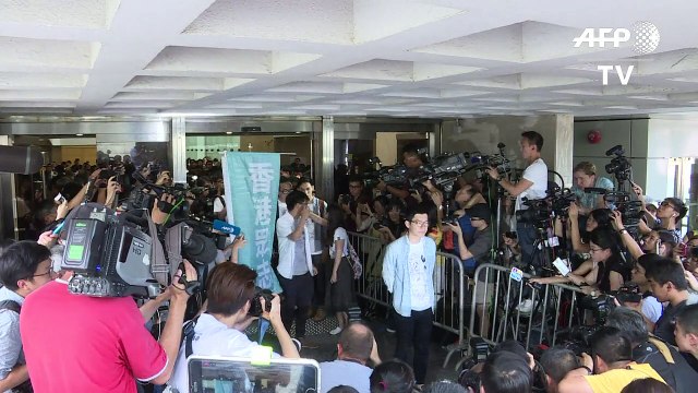 Ativistas são condenados à prisão em Hong Kong