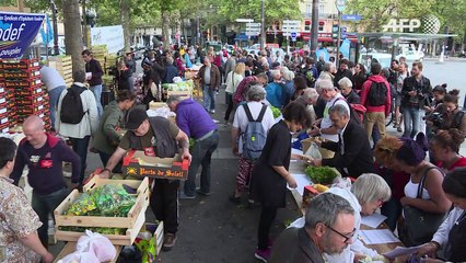 Des producteurs à Paris pour défendre l'agriculture de proximité