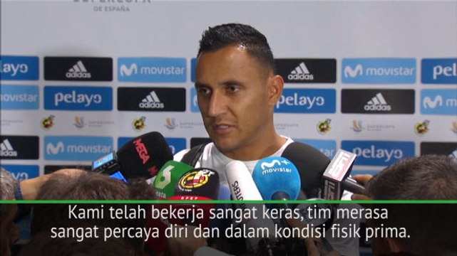 SOSIAL: Sepakbola: Navas Termotivasi Oleh Kemenangan Super Cup