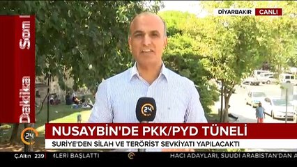 Nusaybin'de teröristlerce kazılan 40 metrelik tünel bulundu