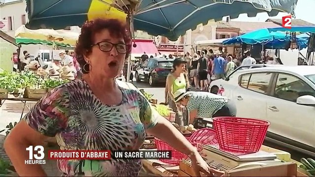 Gers : le succès des produits d'abbaye sur le marché de Samatan