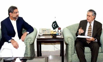 Ishaq Dar ran away from the country